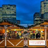 Le Marché de Noël 2023 de La Défense - Père Noël, spots photo illuminés, créateurs et stands gourmands