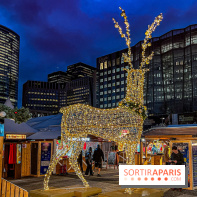 Le Marché de Noël 2023 de La Défense - Père Noël, spots photo illuminés, créateurs et stands gourmands