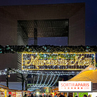 Le Marché de Noël 2023 de La Défense - Père Noël, spots photo illuminés, créateurs et stands gourmands