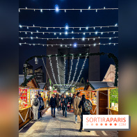 Le Marché de Noël 2023 de La Défense - Père Noël, spots photo illuminés, créateurs et stands gourmands