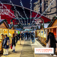 Le Marché de Noël 2023 de La Défense - Père Noël, spots photo illuminés, créateurs et stands gourmands