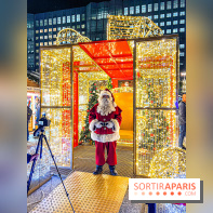 Le Marché de Noël 2023 de La Défense - Père Noël, spots photo illuminés, créateurs et stands gourmands