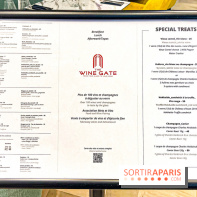 The Wine Gate, bar à vin et cave à manger des Galeries Lafayette Haussman