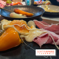 Raclette rendez-vous, le menu éphémère du Chiquette - nos photos