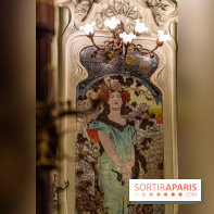 Le Bouillon Julien, la brasserie au sublime décor art nouveau, son menu et ses plats -  fresque