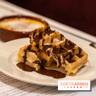 Le Bouillon Julien, la brasserie au sublime décor art nouveau, son menu et ses plats -  gaufre