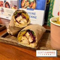 Kuna, naan indien façon street-food - Naan poulet