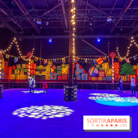 Noël au Parc Astérix 2023, sentier de lumières et patinoire - IMG 4807