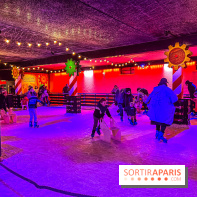 Noël au Parc Astérix 2023, sentier de lumières et patinoire