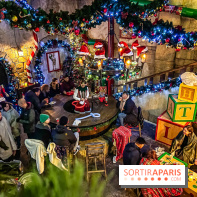 Noël au Parc Astérix 2023, sentier de lumières et patinoire