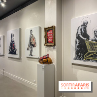 Exposition de Goin à la galerie La Lison : Santa Claus doesn't exist - IMG 3161