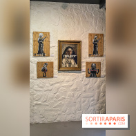 Exposition de Goin à la galerie La Lison : Santa Claus doesn't exist - IMG 3163