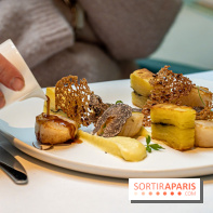 La Bauhinia par Quentin Testart au Shangri La Paris -  saint Jacques truffe