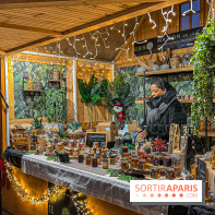 Marché de Noël 2023 au pied de la tour Eiffel - Quai Jacques Chirac