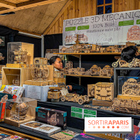 Marché de Noël 2023 au pied de la tour Eiffel - Quai Jacques Chirac