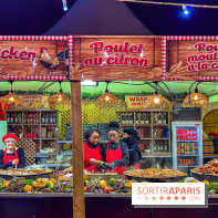 Marché de Noël 2023 au pied de la tour Eiffel - Quai Jacques Chirac