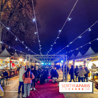 Marché de Noël 2023 au pied de la tour Eiffel - Quai Jacques Chirac