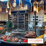 Marché de Noël 2023 au pied de la tour Eiffel - Quai Jacques Chirac