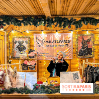 Marché de Noël 2023 au pied de la tour Eiffel - Quai Jacques Chirac
