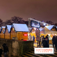 Marché de Noël 2023 au pied de la tour Eiffel - Quai Jacques Chirac
