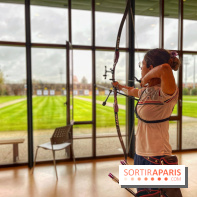 Audrey - tir à l'arc