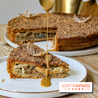 La Galette Citron et Noisette de Matthieu Carlin pour l'Hôtel de Crillon