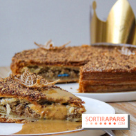 La Galette Citron et Noisette de Matthieu Carlin pour l'Hôtel de Crillon