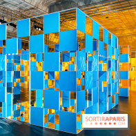 Aux Beaux Carrés, l'exposition de Daniel Buren au Bon Marché Rive Gauche  - image00002