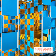 Aux Beaux Carrés, l'exposition de Daniel Buren au Bon Marché Rive Gauche  - image00012