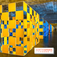 Aux Beaux Carrés, l'exposition de Daniel Buren au Bon Marché Rive Gauche  - image00032