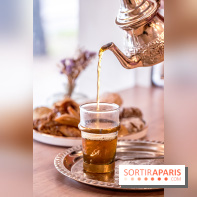 Maison Ambre Paris - restaurant, salon de thé et pâtisserie marocain  -  thé vert menthe
