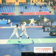 Coupe du monde de Fleuret 2024 - stade Pierre de Coubertin - Coupe du monde de Fleuret 2024 - stade Pierre de Coubertin - escrime