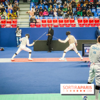 Coupe du monde de Fleuret 2024 - stade Pierre de Coubertin - Coupe du monde de Fleuret 2024 - stade Pierre de Coubertin - escrime