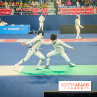 Coupe du monde de Fleuret 2024 - stade Pierre de Coubertin - Coupe du monde de Fleuret 2024 - stade Pierre de Coubertin - escrime