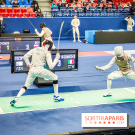 Coupe du monde de Fleuret 2024 - stade Pierre de Coubertin - Coupe du monde de Fleuret 2024 - stade Pierre de Coubertin - escrime