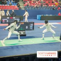 Coupe du monde de Fleuret 2024 - stade Pierre de Coubertin - Coupe du monde de Fleuret 2024 - stade Pierre de Coubertin - escrime