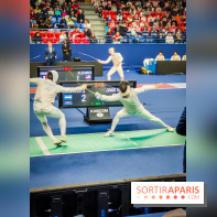 Coupe du monde de Fleuret 2024 - stade Pierre de Coubertin - Coupe du monde de Fleuret 2024 - stade Pierre de Coubertin - escrime