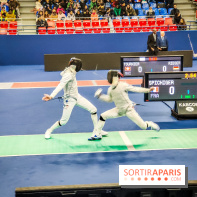 Coupe du monde de Fleuret 2024 - stade Pierre de Coubertin - Coupe du monde de Fleuret 2024 - stade Pierre de Coubertin - escrime