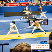 Coupe du monde de Fleuret 2024 - stade Pierre de Coubertin - Coupe du monde de Fleuret 2024 - stade Pierre de Coubertin - escrime