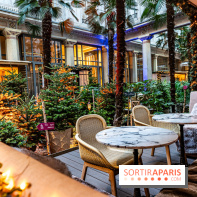 La terrasse d’hiver, raclettes et fondues du Prince de Galles par Norbert Tarayre