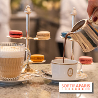 Le tea time du Bar à desserts de Ladurée Champs-Elysées