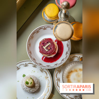 Le tea time du Bar à desserts de Ladurée Champs-Elysées