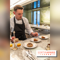 Le tea time du Bar à desserts de Ladurée Champs-Elysées -  A7C2272
