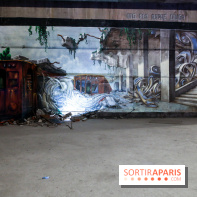 Les Extatiques dans les souterrains de Paris La Défense, nos photos