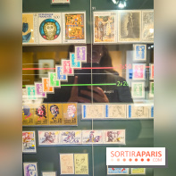 Carnets de timbres dans l'air du temps, l'exposition originale du musée de la Poste - nos photos - IMG20240130183754