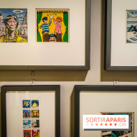 Carnets de timbres dans l'air du temps, l'exposition originale du musée de la Poste - nos photos - IMG20240130184004