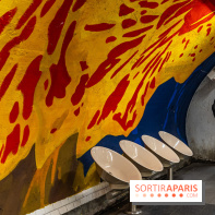 La station de Métro Châtelet re-décoré par des street-artistes