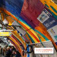 La station de Métro Châtelet re-décoré par des street-artistes -  A7C4408