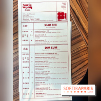 Suzie Wong restaurant  - carte - menu - plats