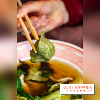 Nouilles Ban Ban restaurant  -  soupe de raviolis